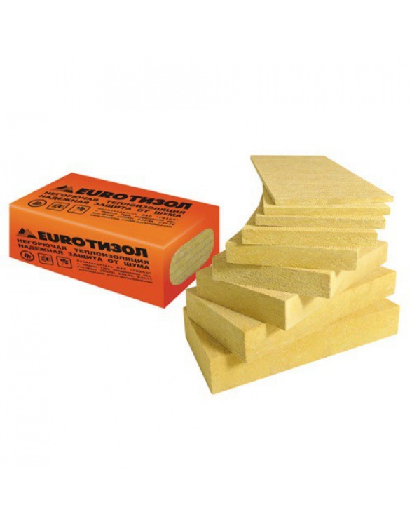 Утеплитель Тизол Евро-Руф 100 Н 1000х600х150 мм, 2 шт. уп