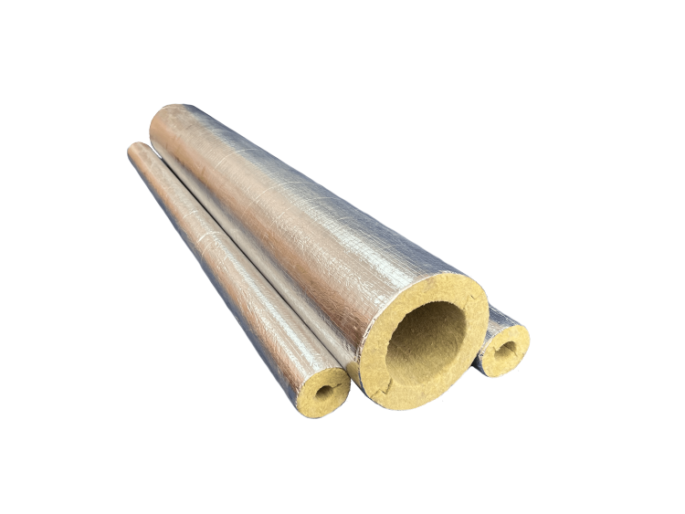 Цилиндры минераловатные тепло и звукоизоляционные огнезащитные EURO-ШЕЛЛ Ц 80/Ф, 1000x48x30