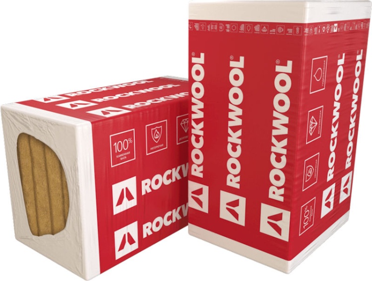 Утеплитель Rockwool Венти Баттс Д Оптима 80/37 100 мм