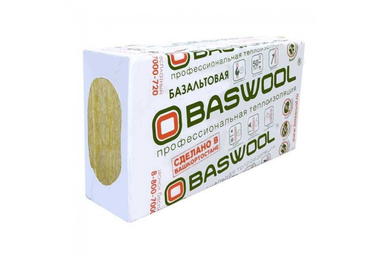 Утеплитель BASWOOL Фасад 110 1200х600х140 мм, 2 шт. уп