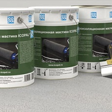 Мастика гидроизоляционная ИКОПАЛ (банка 20кг)/33 под.