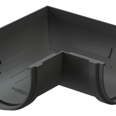 Угловой элемент 90° Döcke Premium  Графит