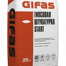 GIFAS Штукатурка гипсовая, Start Profi (25кг)